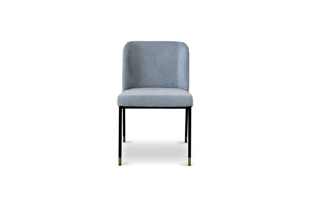 Elegant blue dining chair, bringing a touch of sophistication to your dining room. Purchase at Bradfords in Auckland, New Zealand.