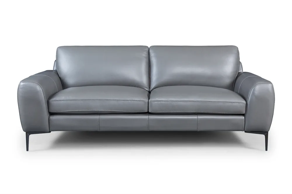 ANDREA sofa or couch, available in leather and fabric, offering generous comfort and exceptional value. Customisable for style and relaxation, this versatile couch is perfect for living rooms. Ideal for searches related to leather sofas, fabric couches, custom sofas, and high-quality living room furniture.